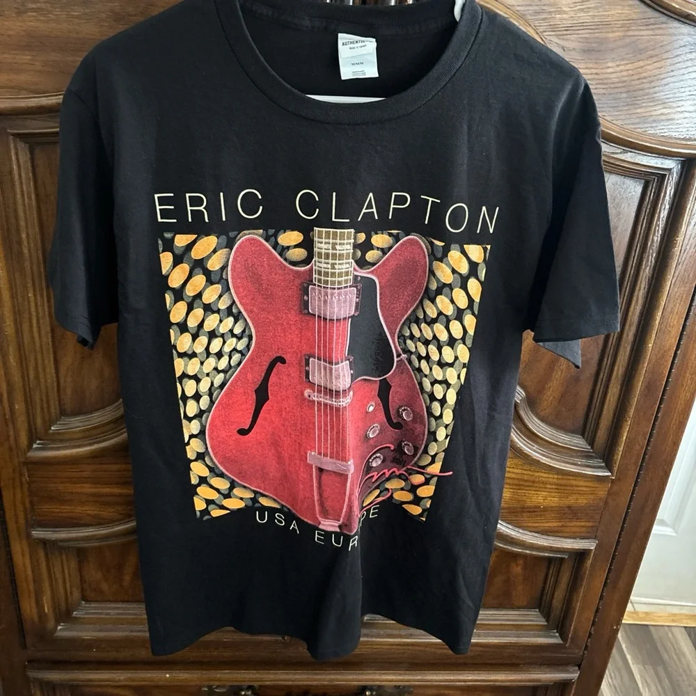 Eric Clapton 2021 USA Europe 2022 concert tour Tshirt - Picture 6 of 7